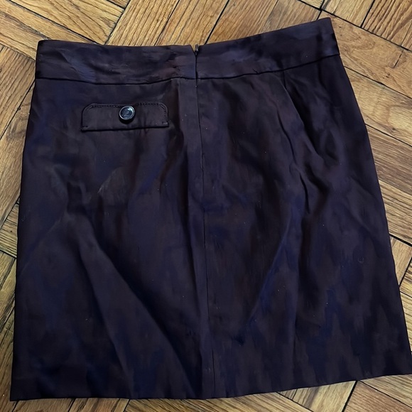 Ann Taylor loft brown petite skirt size: 4P - Picture 5 of 7